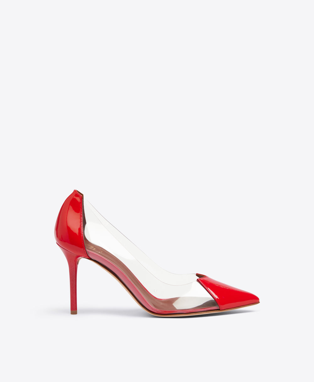 Women's Red Patent Stiletto Heels Malone Souliers